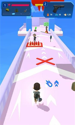 大逃杀奔跑手游app截图