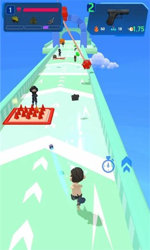 大逃杀奔跑手游app截图