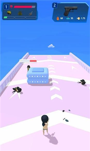 大逃杀奔跑手游app截图