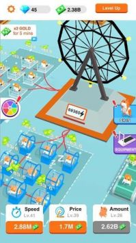 空闲仓鼠发电厂手游app截图