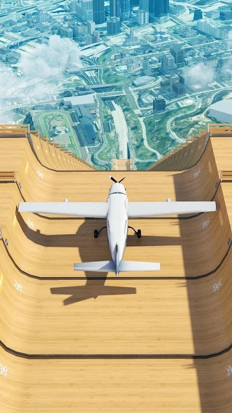 绘制斜坡跳跃手游app截图