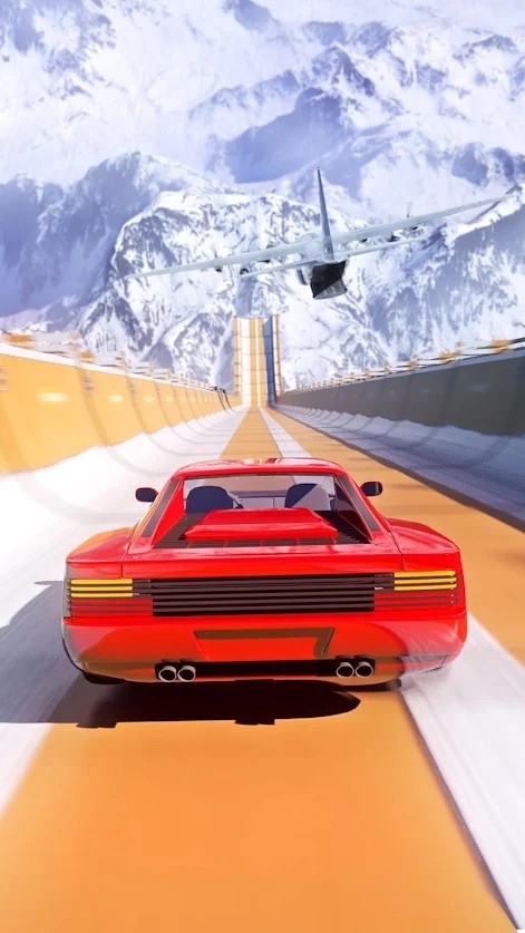 绘制斜坡跳跃手游app截图