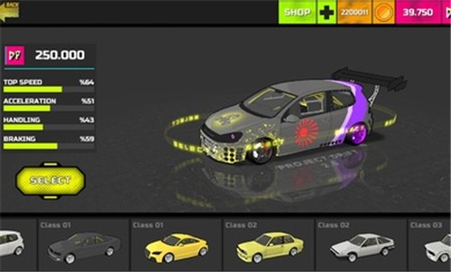 项目漂移2.0手游app截图