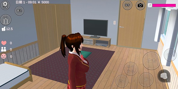sakura school simulator 中文版手游app截图