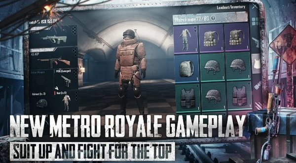 pubg mobile地铁逃生正版手游app截图
