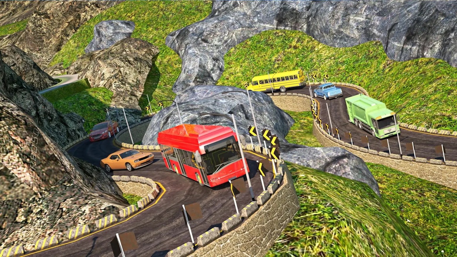 山路巴士3d驾驶手游app截图