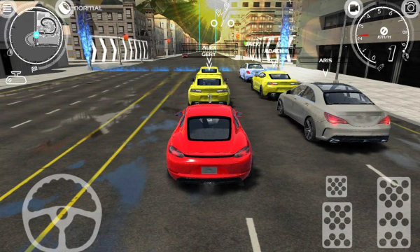 传奇汽车司机 模拟器中文版手游app截图