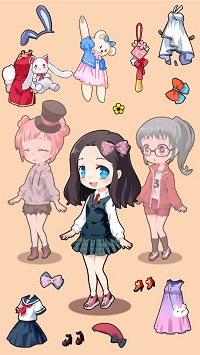 我的时尚校园女王 无限金币手游app截图