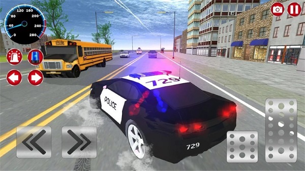 真实警车模拟器 日常模拟警察任务手游app截图