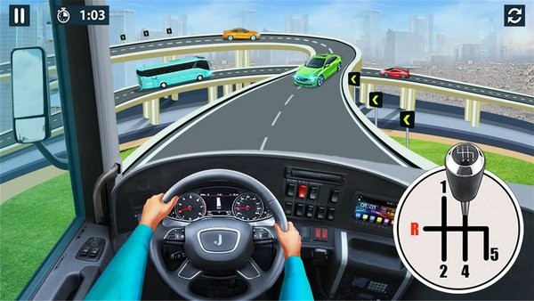 模拟驾驶大巴车 手机版最新2022手游app截图