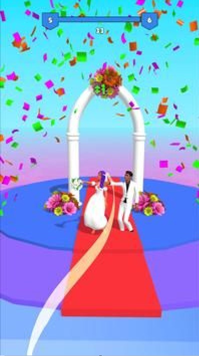 新娘跑步3D手游app截图