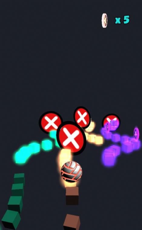 悬空霓虹球手游app截图