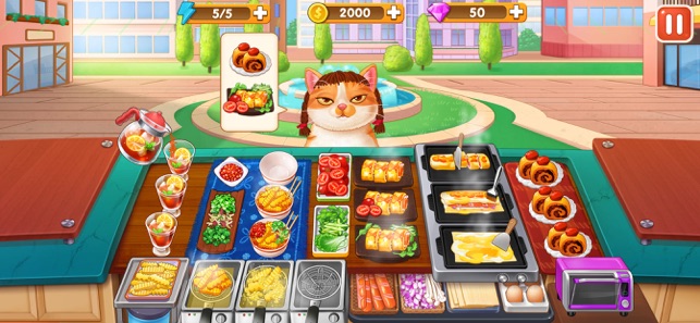 楼下的早餐店：美食烹饪游戏手游app截图