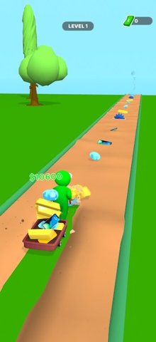 跑着采矿手游app截图