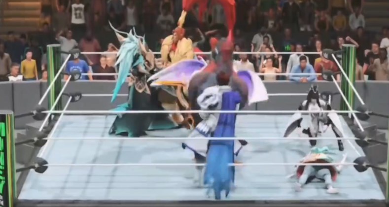 wwe王者荣耀大乱斗手游app截图