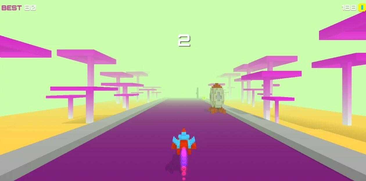 星际飞船跑酷3D手游app截图