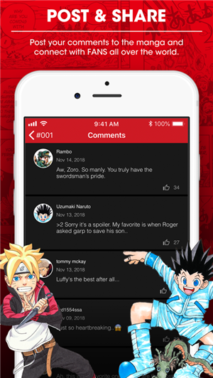 Manga PLUS阅读器手机软件app截图