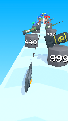Gun Head Run手游app截图