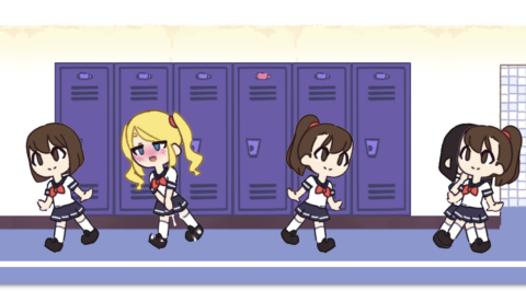 女子学校储物柜手游app截图