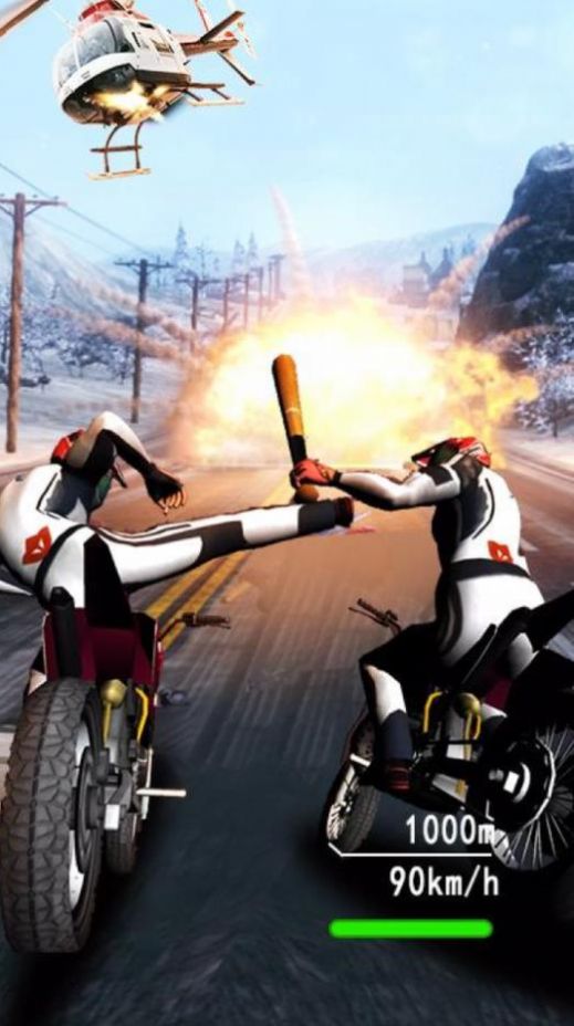 暴力摩托:死亡竞速手游app截图