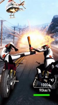 暴力摩托:死亡竞速手游app截图