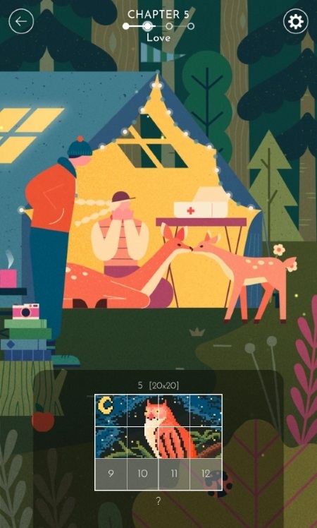 Deer My Friend Nonogram手游app截图