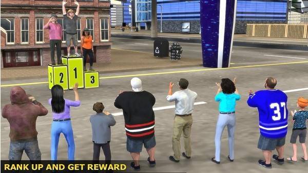 马拉松比赛模拟器3D手游app截图