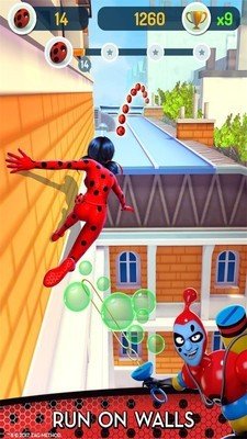 瓢虫少女跑酷 全人物版手游app截图