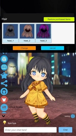 virtual lover虚拟爱人2手游app截图