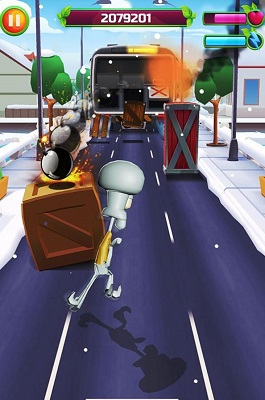 海绵宝宝地铁逃生手游app截图