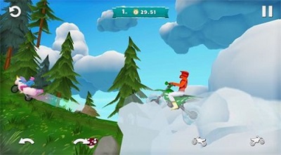 空中摩托车越野赛 最新版手游app截图