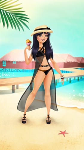 盛夏假日换装 泳衣版手游app截图