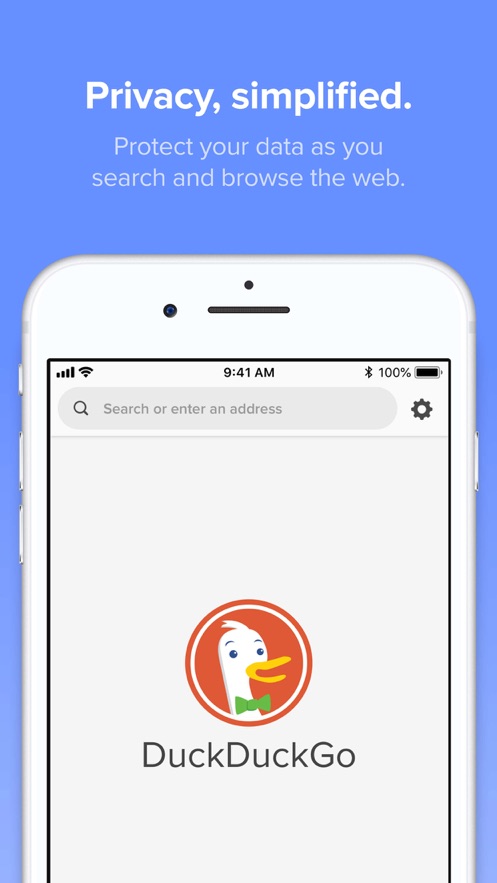 duckduckgo 搜索引擎手机软件app截图