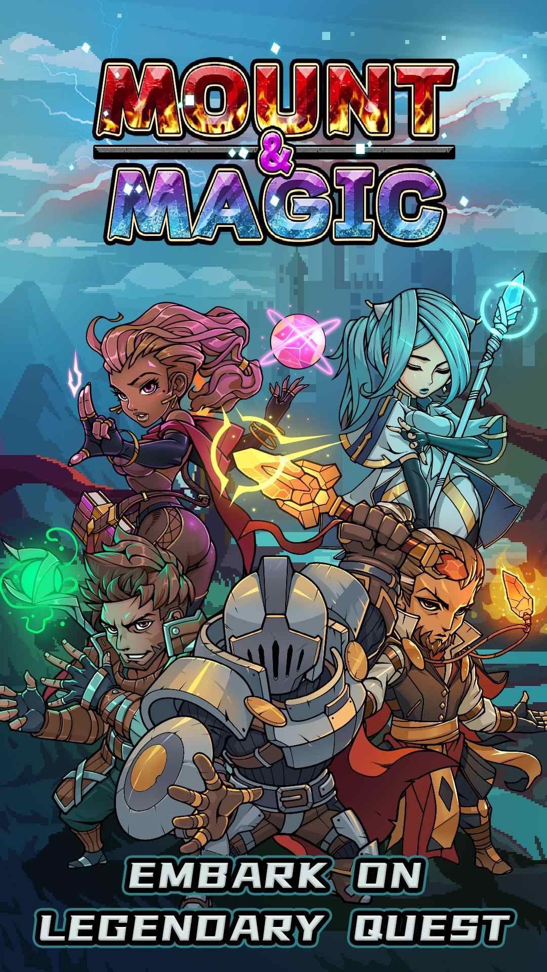 骑士和魔法手游app截图