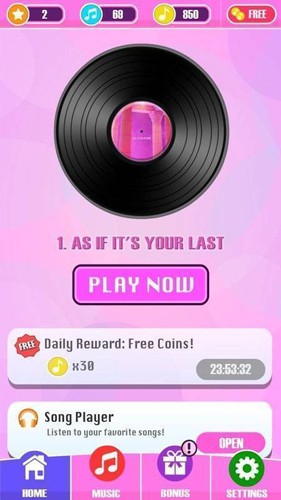 blackpink钢琴块 最新版手游app截图