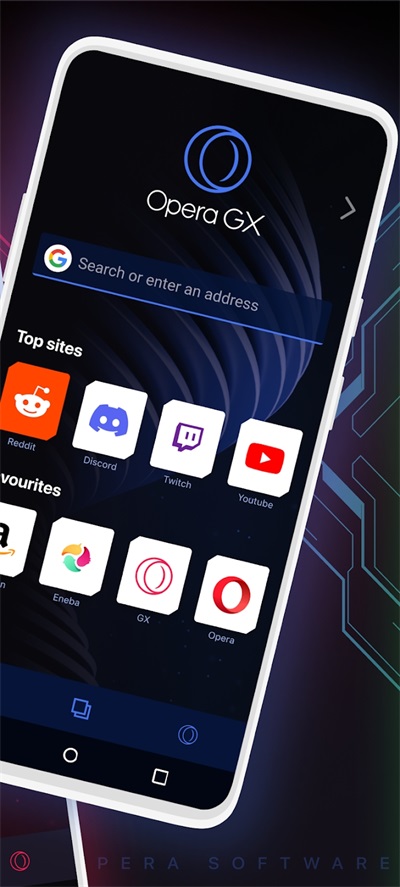 Opera gx浏览器手机软件app截图