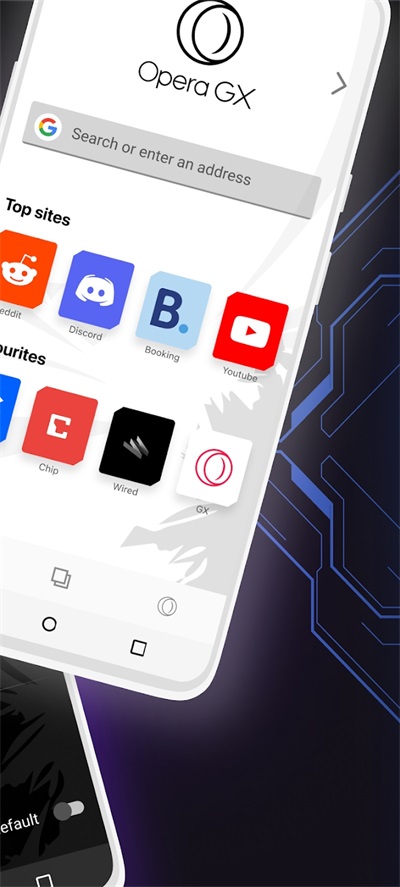 Opera gx浏览器手机软件app截图