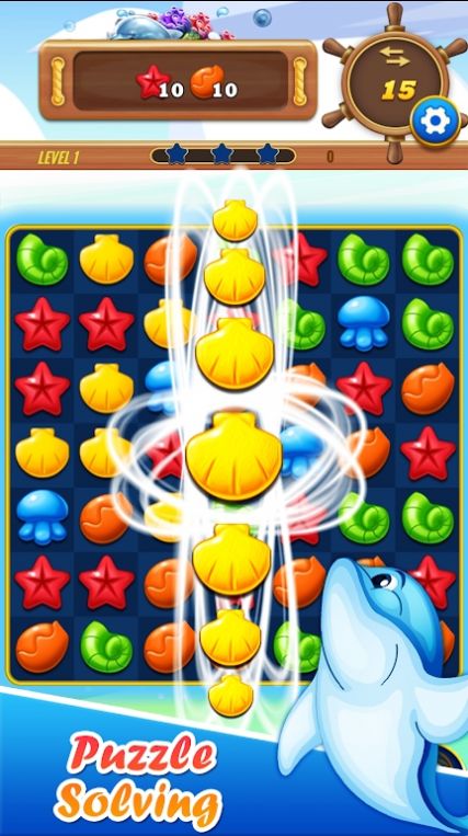 海洋皇冠匹配三消手游app截图