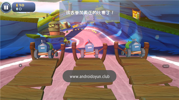 愤怒的小鸟卡丁车 手机版手游app截图