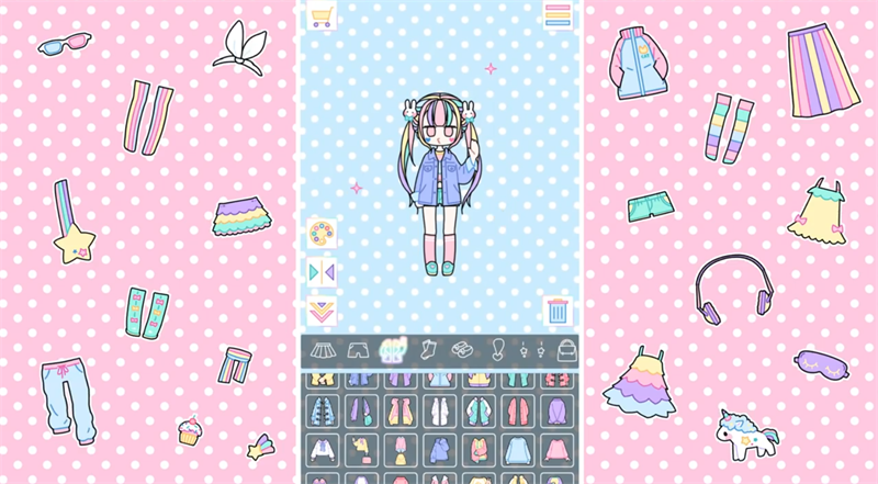粉彩少女 中文版手游app截图