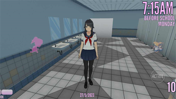 病娇模拟器 (yandere simulator) 官方正版手游app截图
