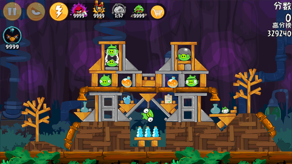angry birds手游app截图