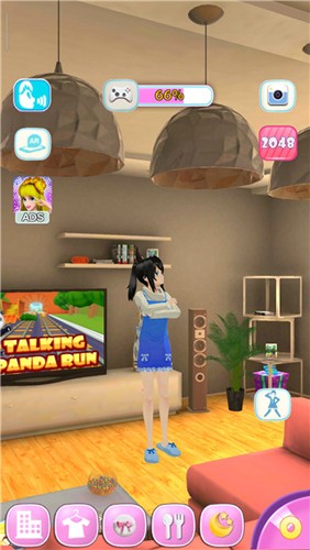 会说话的女朋友 真人互动手游app截图