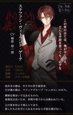 天使与恶魔与恋之宝石-受诅咒的九个刻印 日服手游app截图