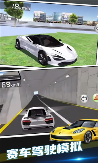 3d驾驶课 内置菜单手游app截图