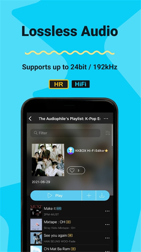 kkbox音乐手机软件app截图
