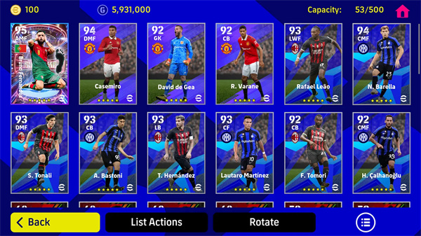 efootball 2024 手游下载手游app截图