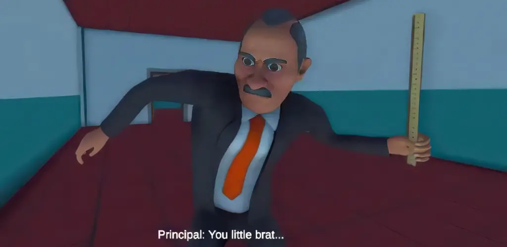 邪恶的老师手游app截图