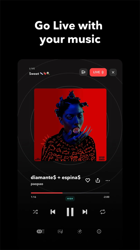 TIDAL音乐 app中文版手机软件app截图