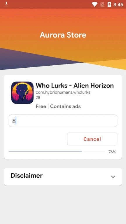 Aurora store 官网安卓版手机软件app截图